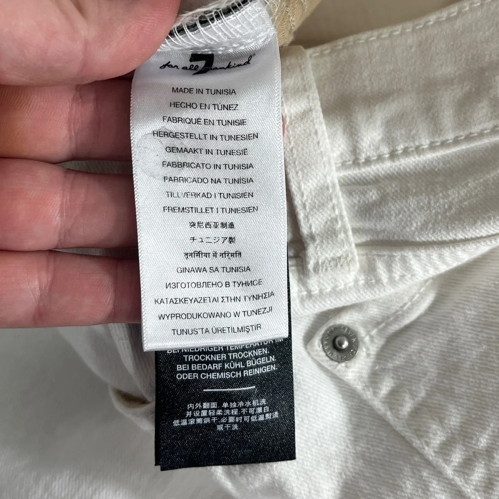 7 for all Mankind High Rise Flare Snap Leg - Picture 12 of 13